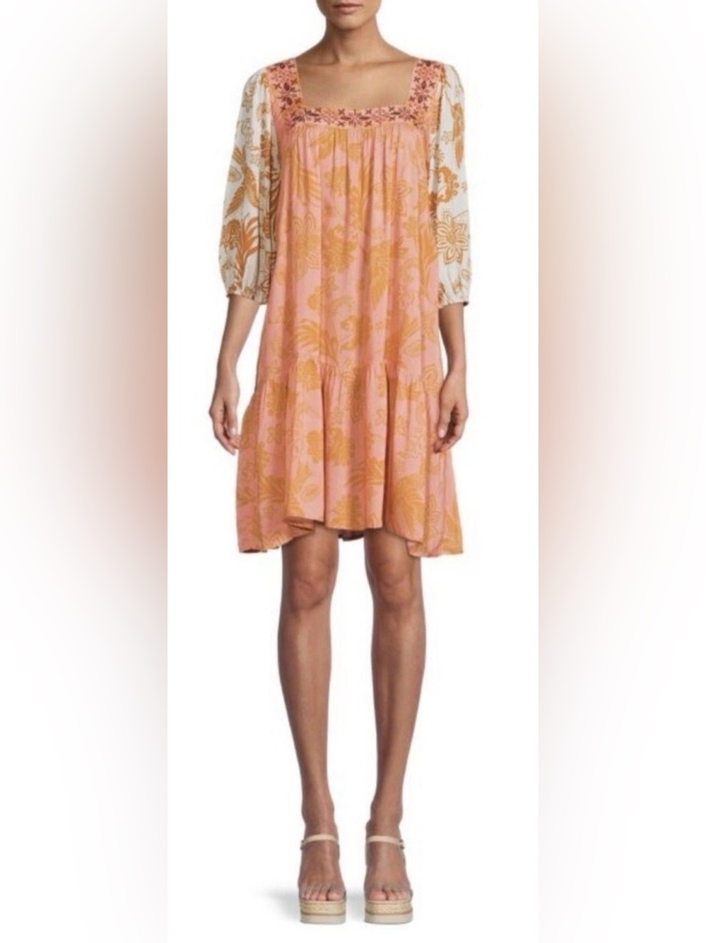 Johnny Was Jade Kalik Tunic Dress, size XS